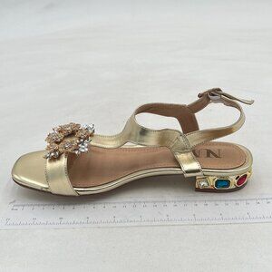 Sandals for Women Summer Fashion Crystal Bohemian casual sandals